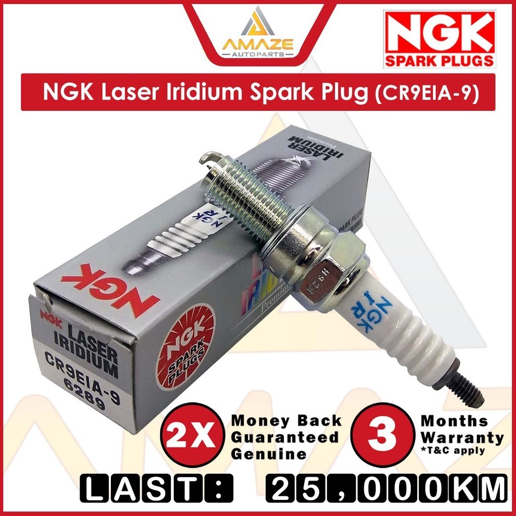 NGK Laser Iridium Spark Plug CR9EIA9 (Kawasaki Versys, Z650, Z1000, ZX