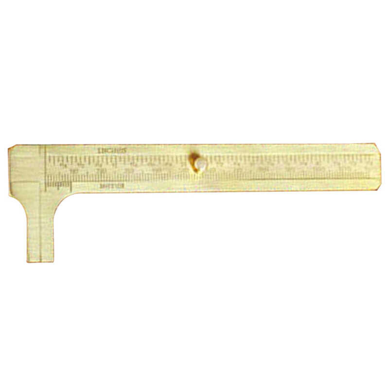 Vernier Caliper Ruler, 80mm 100mm 120mm Mini Metal Scale Sliding Gauge ...