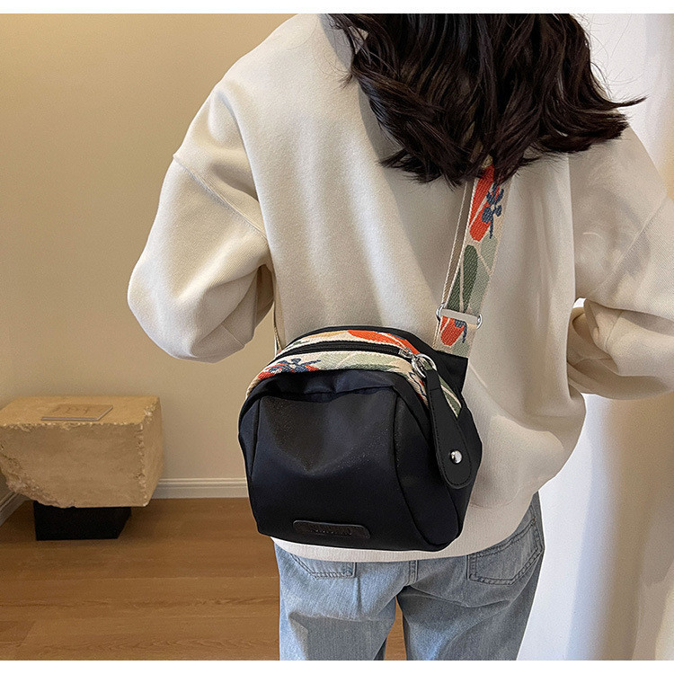 Waterproof Shell Bag Women Wide Shoulder Strap Large Capacity Crossbody ...