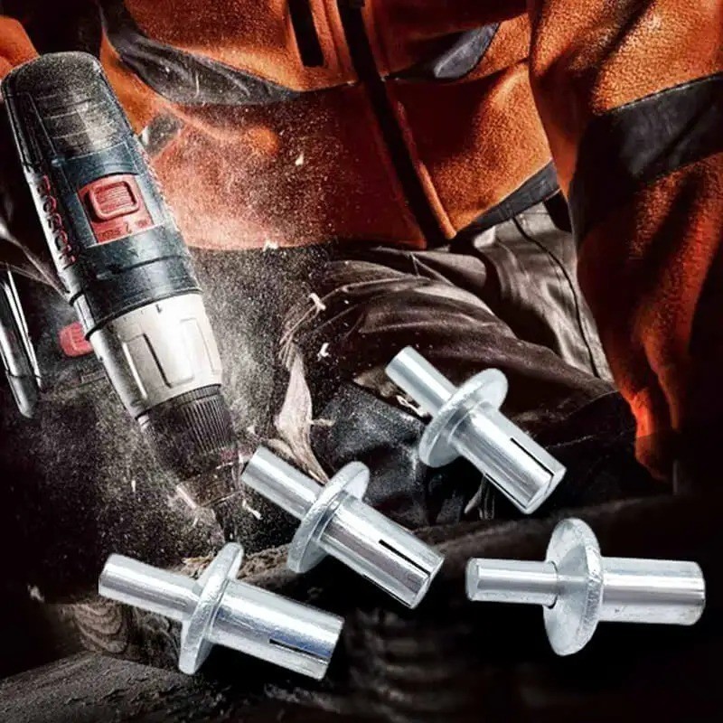 10 pcs Hammer Drive Rivet - Aluminum Alloy Expansion Rivets - Fixing ...