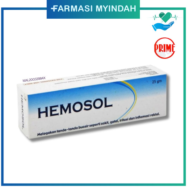 Hemosol Ointment 25g | Shopee Malaysia