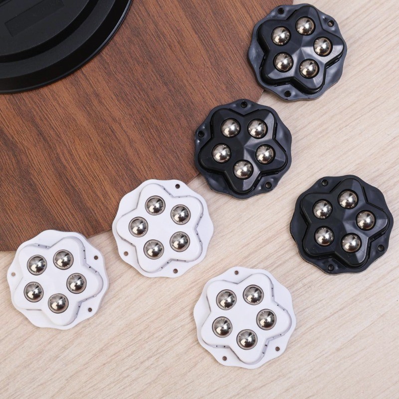 4Pcs Universal Wheel - Hardware Accessories - Household Small Pulley ...