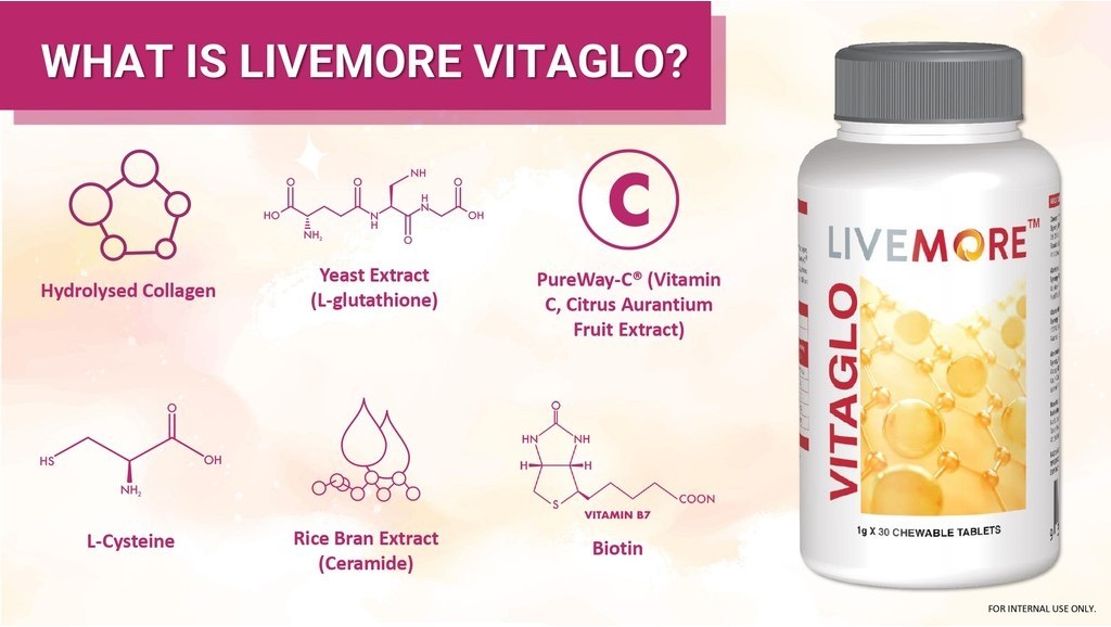 [LIVEMORE] Vitaglo Chewable Tab 30's Bot Passion Fruit - foood ...
