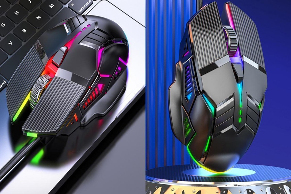 SN 6-button Gaming Mouse Tensile Wire Mouse 3200dpi Gaming Mouse with ...