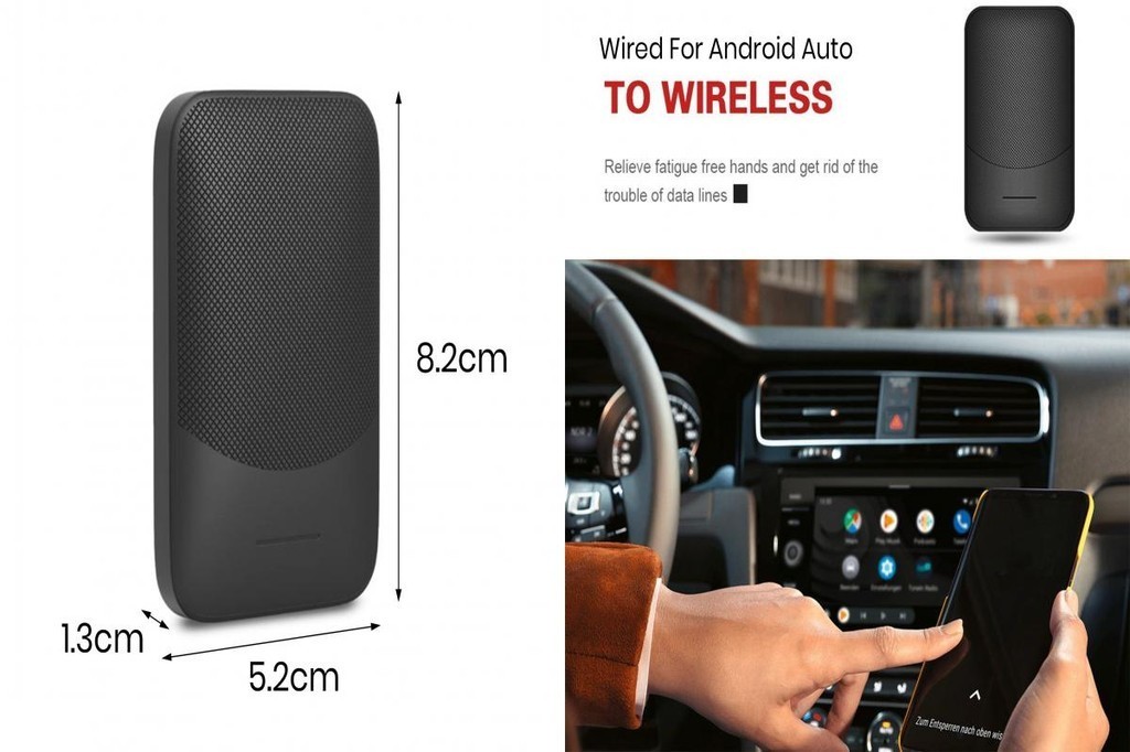 KDFH Wired to Wireless Car Adapter Wireless Car Entertainment Adapter