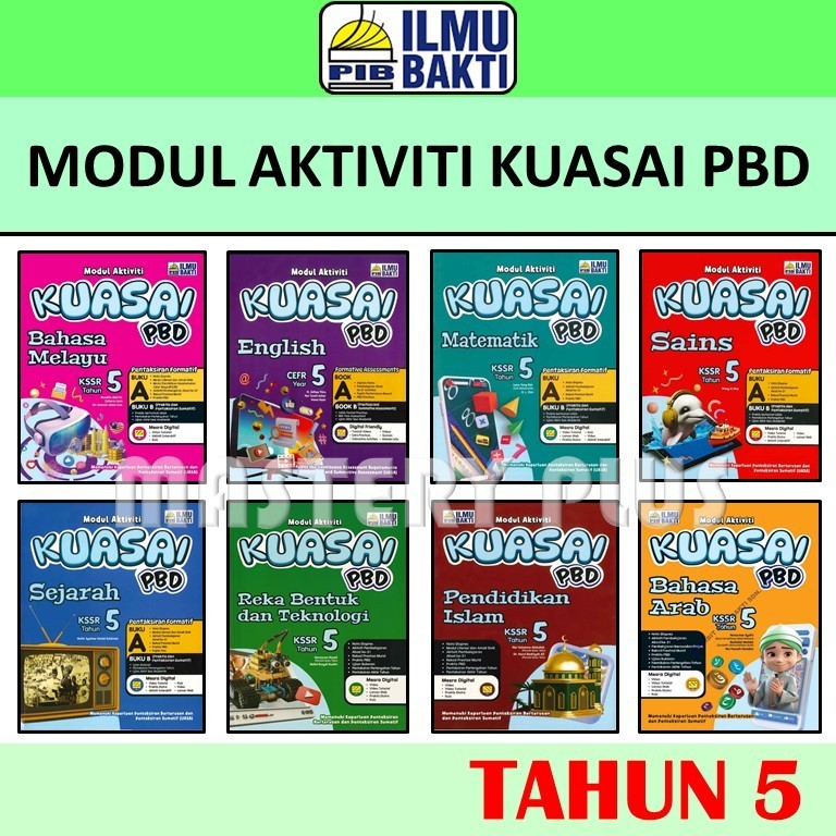 MODUL AKTIVITI KUASAI PBD TAHUN 5 KSSR 2024 | UASA - PENERBIT ILMU ...