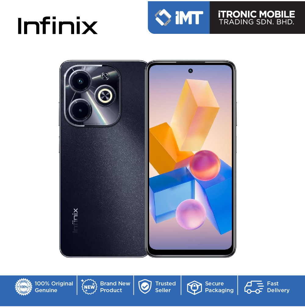 Infinix Hot 40i Smartphone Unisoc T606 656 Ips Lcd Display 50mp Dual Rear Cam Front 6138