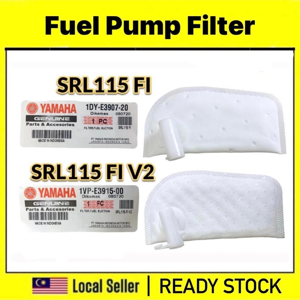 YAMAHA SRL115 FI LAGENDA115 FI V1 V2 FUEL PUMP FILTER SET PENAPIS