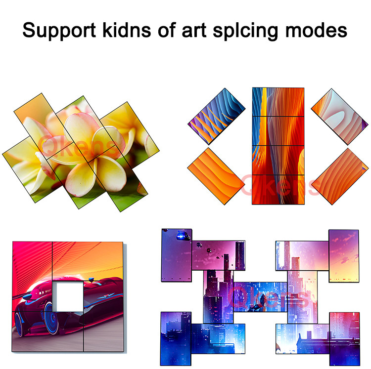 4K 3x3 2 3 4 5 6 8 9 TV Splicing Box Video Wall Processor Multi Screen ...