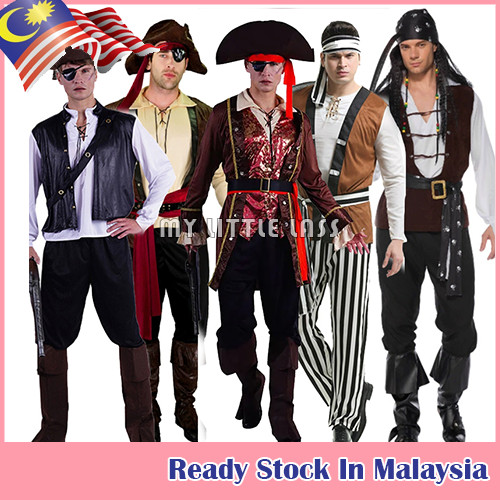 Adult Plus Size Men's High Seas Adventurer Costume main image 1