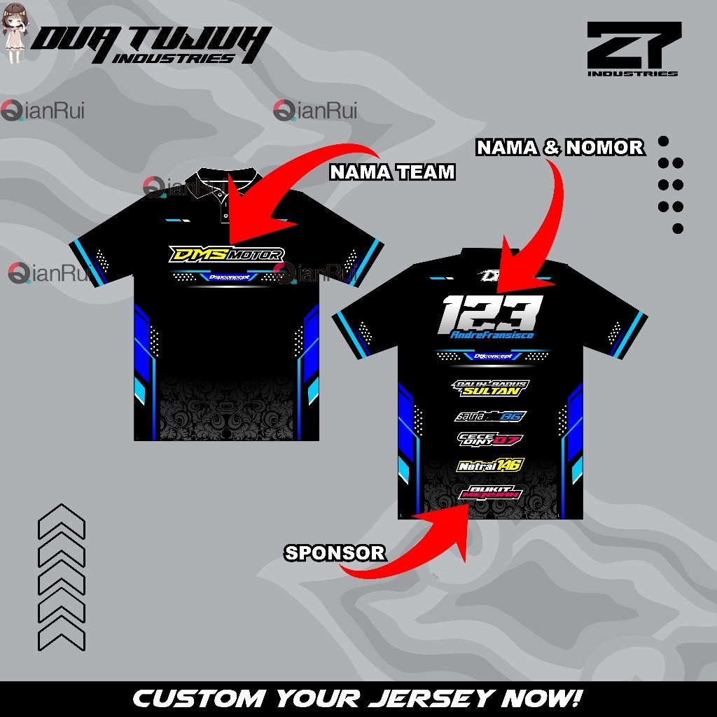 Racing Suit, Racing Suit Printing, Racing Suit Customization, Name And ...