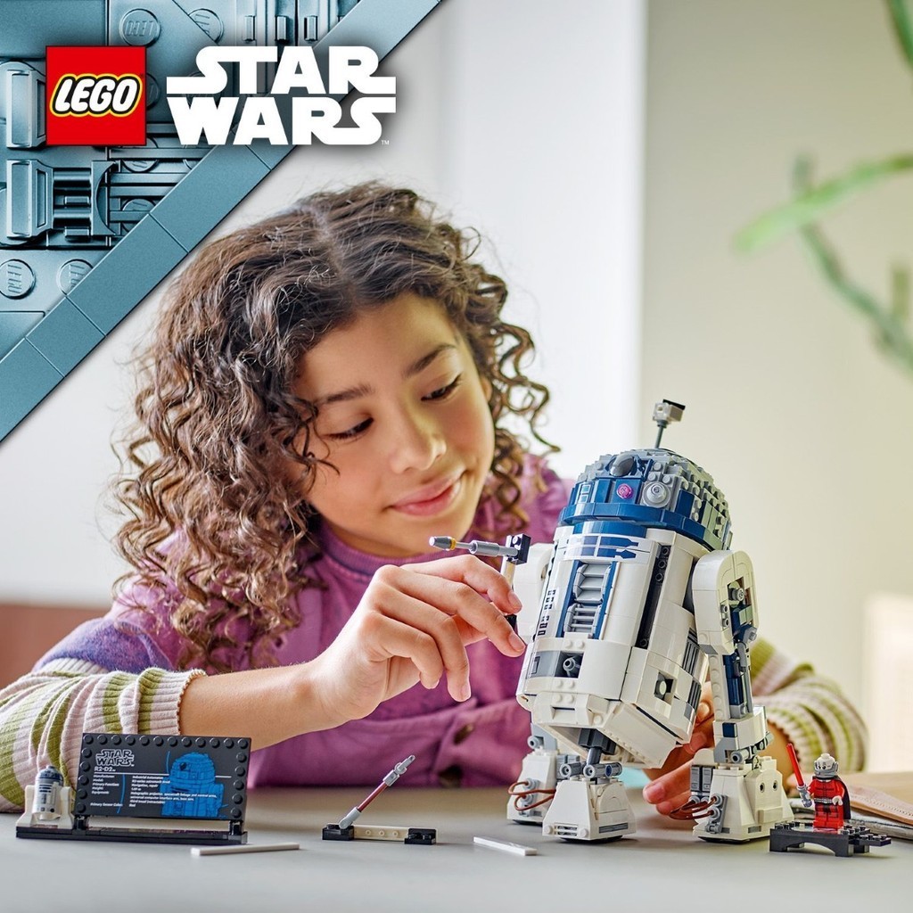 LEGO 75379 Star Wars R2-D2 Buildigng Toy Set (1050 Pieces) | Shopee ...