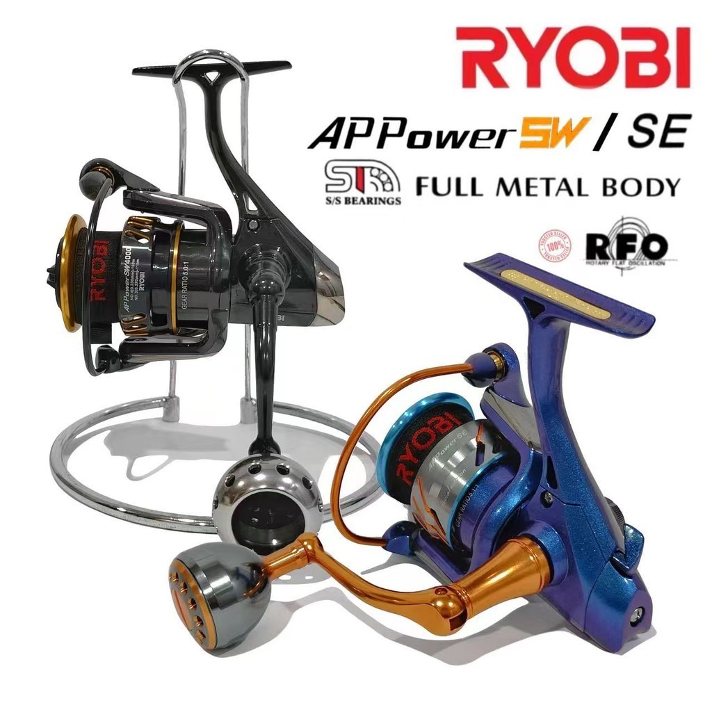 Ryobi AP.POWER 8000 Spinning Reel (New Model)!!!