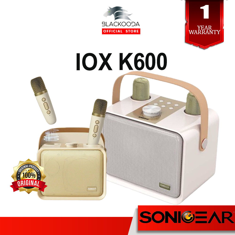 SonicGear IOX K600 With 2 Mic, Long battery Life And Bluetotth 5.3 ...