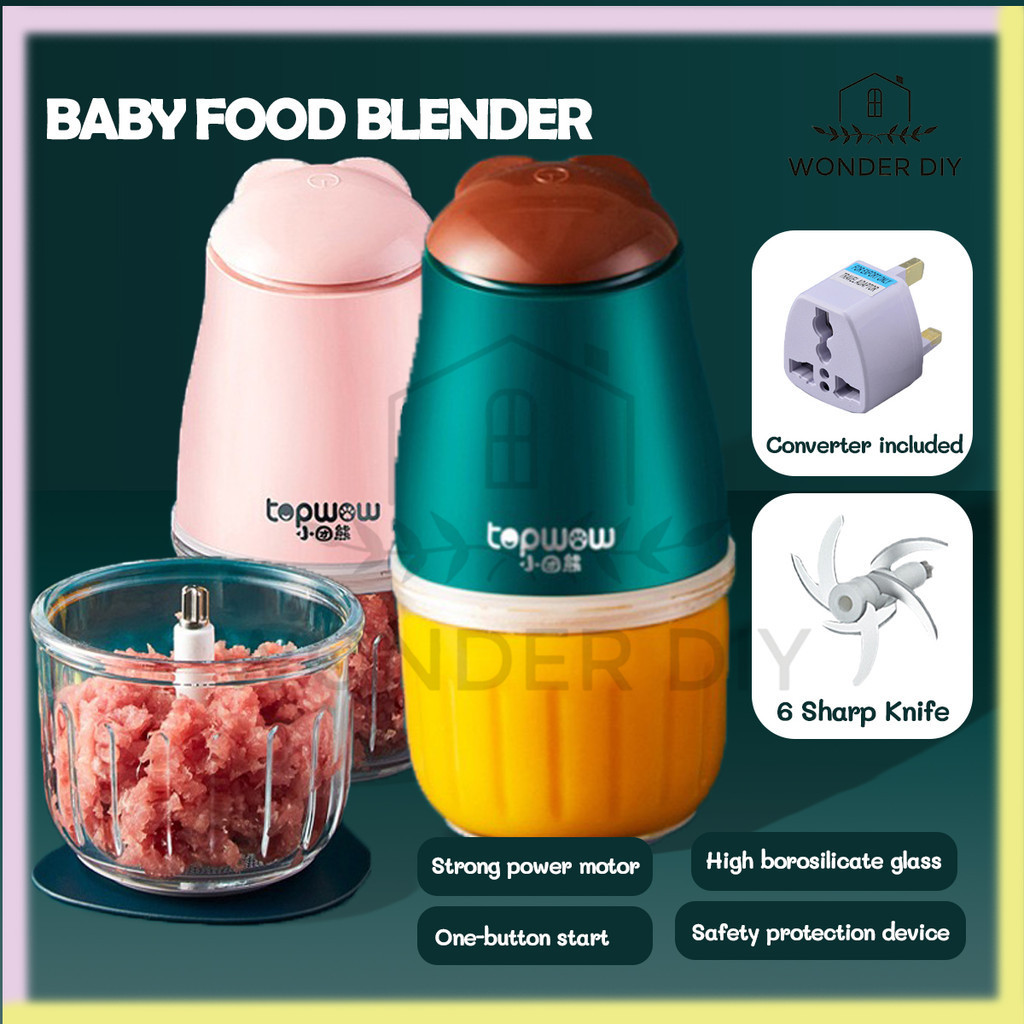 Baby Hand Mixer Food Processor Blender Food Chopper Blender Garlic ...