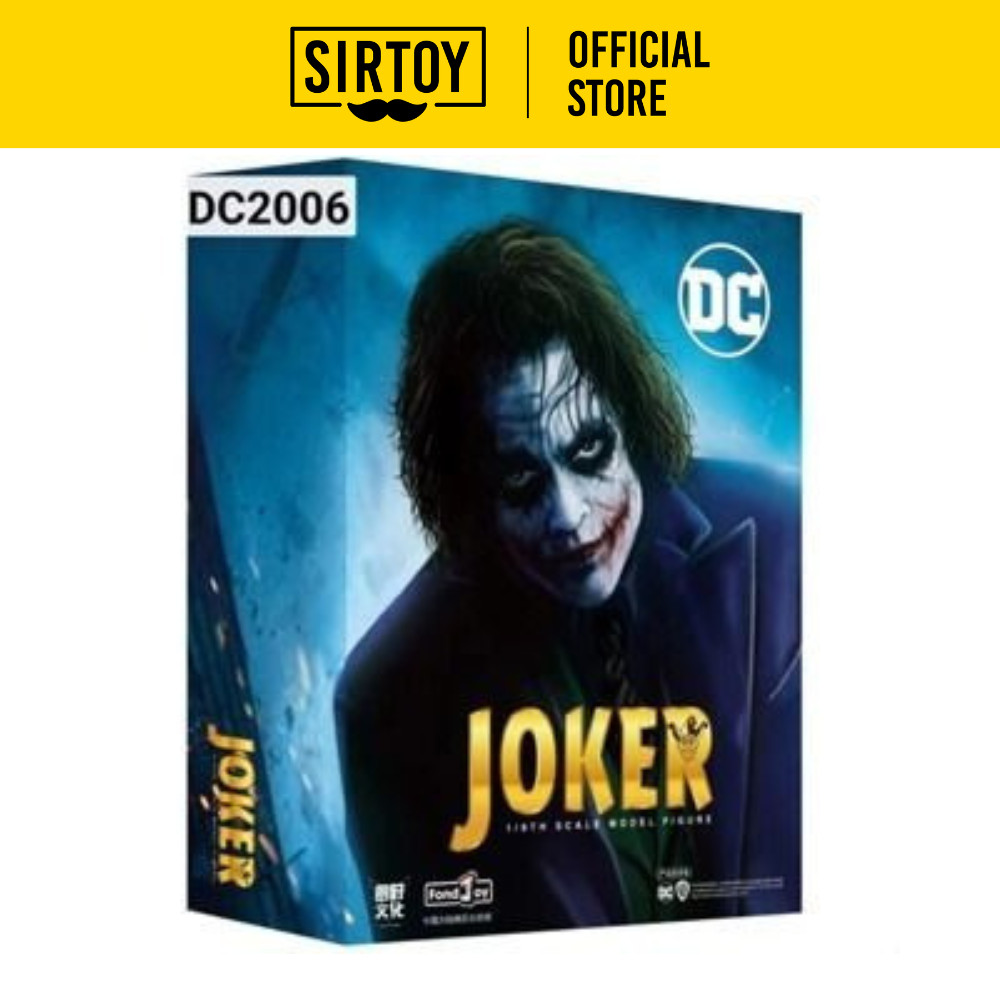 Mô Hình Chính Hãng Fondjoy Toys DC Joker Batman: The Dark Knight 1/9
