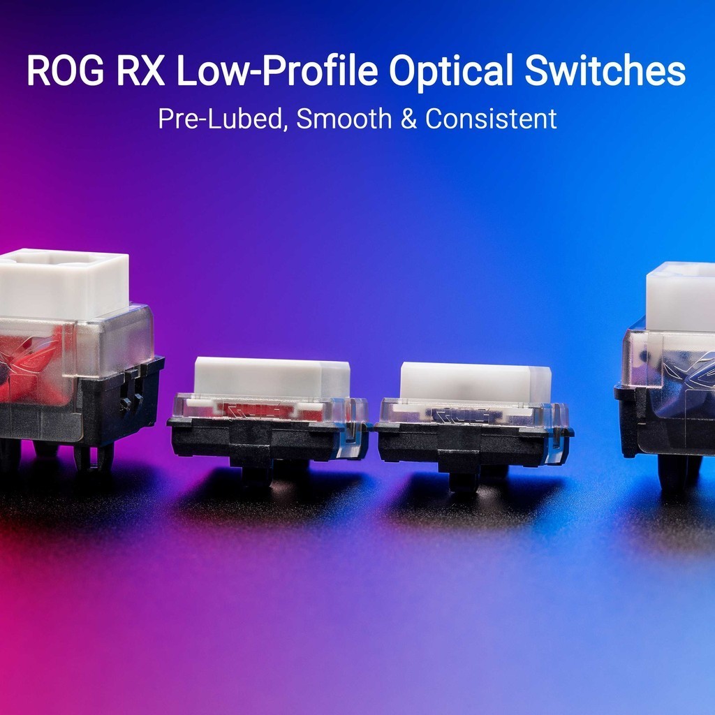 ASUS ROG Falchion RX Low Profile Wireless Mechanical Gaming Keyboard ...