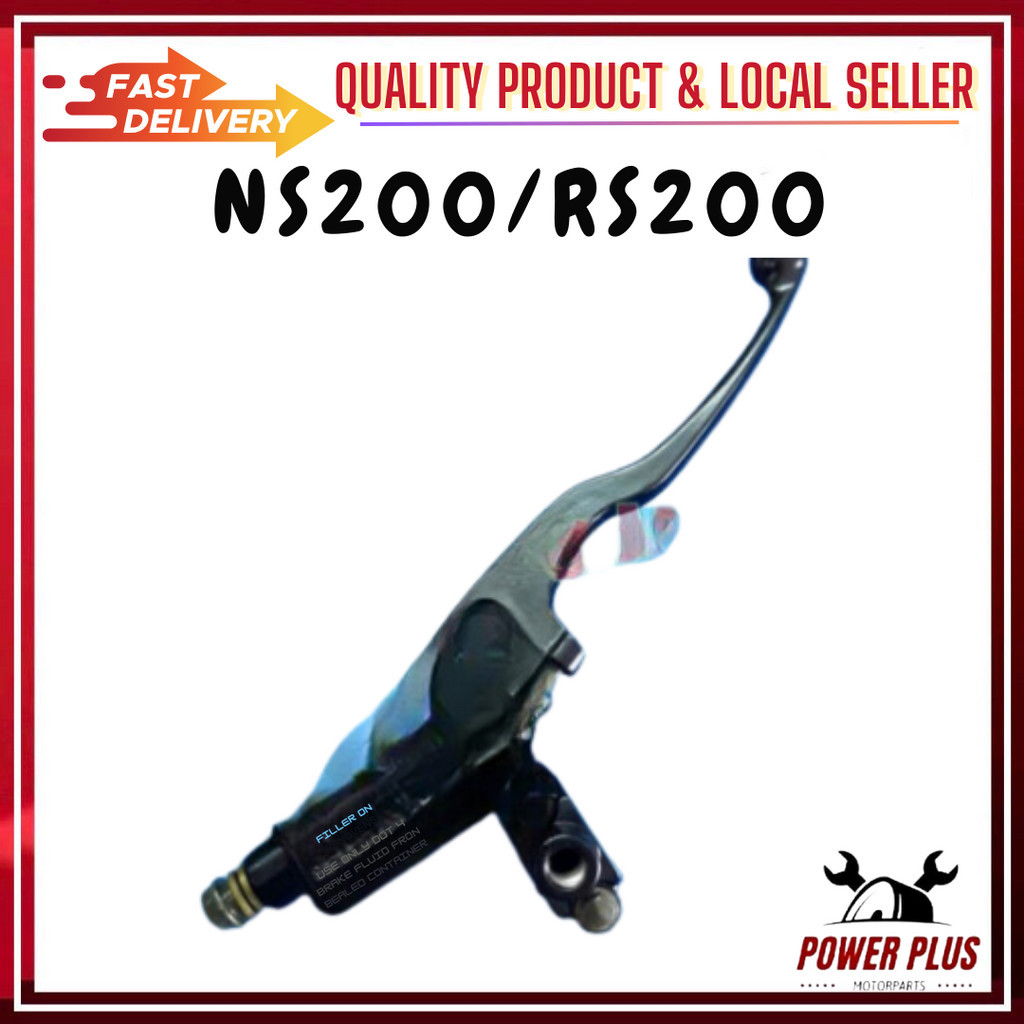 Modenas Pulsar NS200 / NS160 / RS200 Front Brake Master Pump + Lever