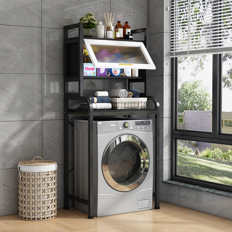 Drum Washing Machine Rack Adjustable Washing Machine Rack Balcony ...