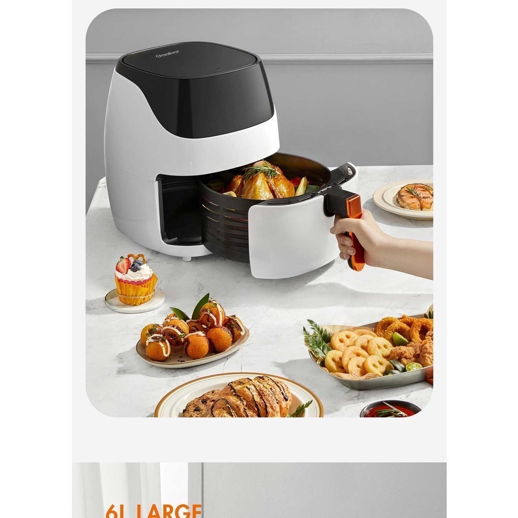 Gaabor Air Fryer Oven 3D Air Circulation Heating 6L GA-E6A