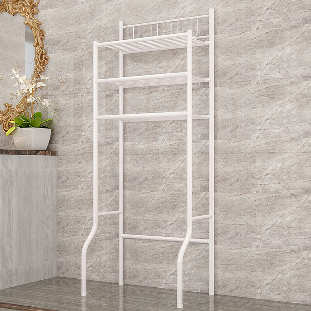 ALX Bathroom Rack Wash Machine Rack Shelf Toilet Organizer Tissue ...