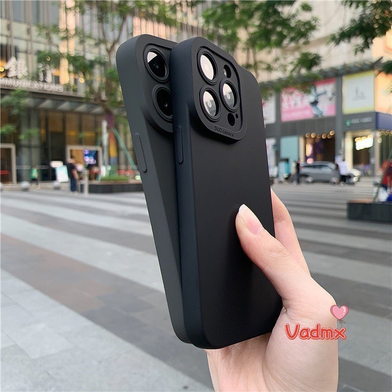 Solid Color Silicone Phone Case for Samsung Galaxy A03 Core A03S A02S ...