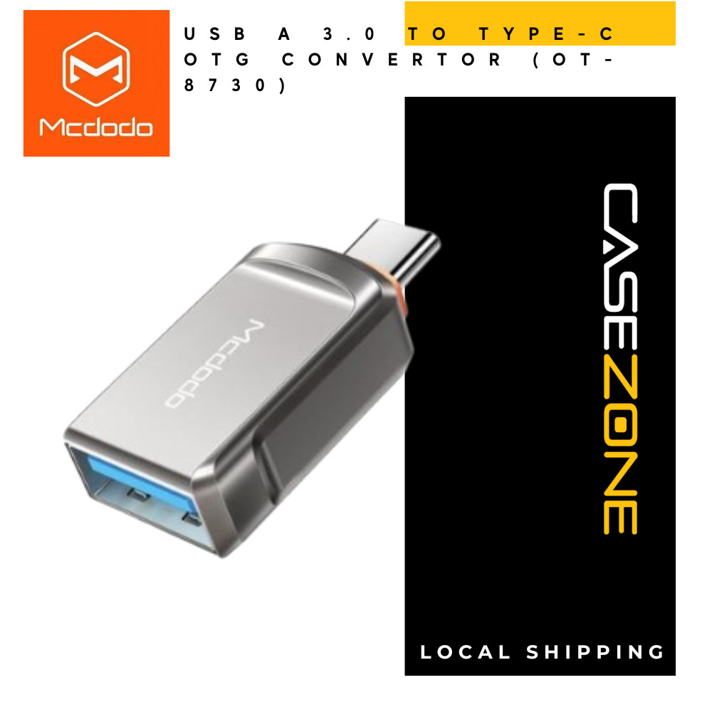 MCDODO USB A 3.0 to Type-C OTG Convertor (OT-8730) | Shopee Malaysia