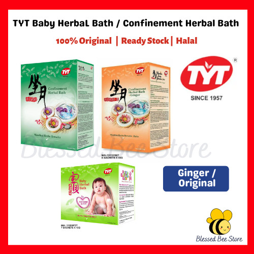 TYT Baby Herbal Bath TYT Confinement Herbal Bath 坐月沐浴药草包 宝宝沐浴药包 Pantang ...