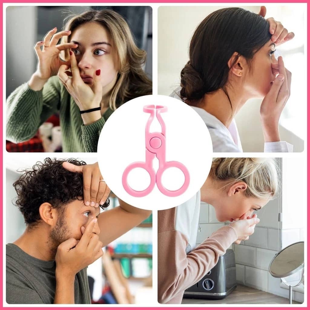 Wear Contact Lens Aid Contact Grabber Contact Lens Wearing Kits Contact ...