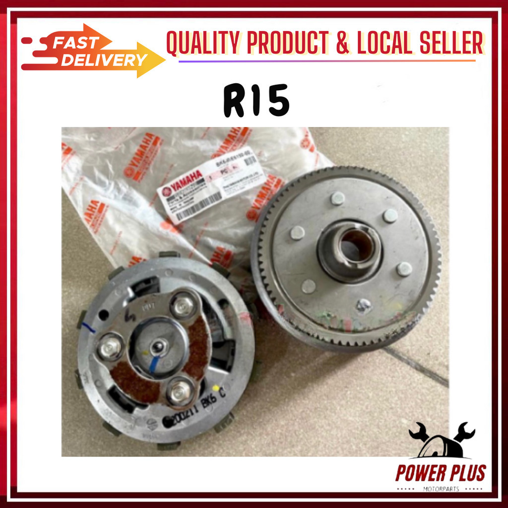 BK6E6150 YZF R15 Primary Driven Gear COMPLETE SET Clutch Big Gear