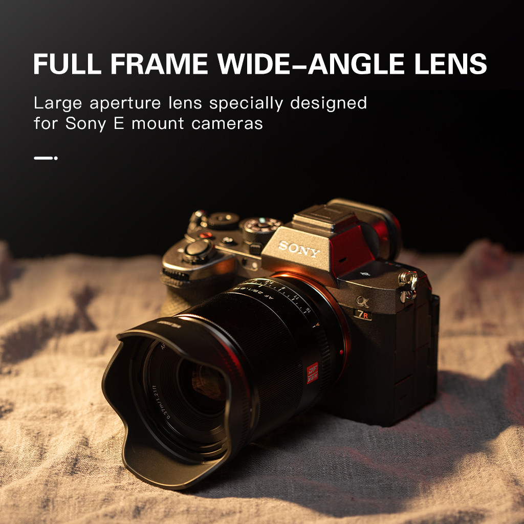 Viltrox 28mm Camera lens Full Frame Auto Focus Wide Angle