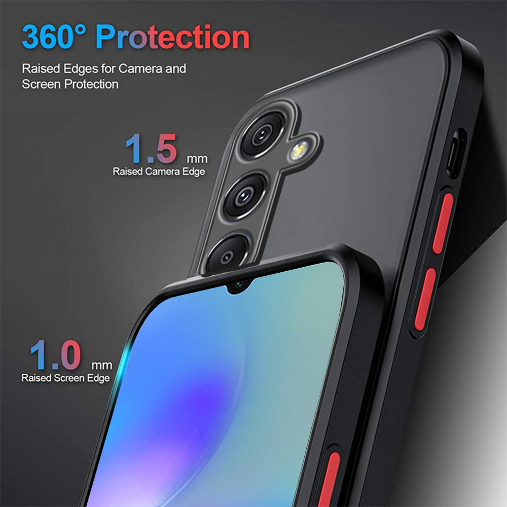 Magnetic For Honor 400 Case, [Compatible With Mag-Safe] [Anti-Scratch] Slim Translucent Matte Back Soft Bumper Shockproof Phone Case Cover For Honor 400 5G, Black