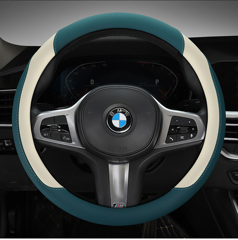 PU Leather UV Resistant Tear Resistant Car Steering Wheel Cover Specific Car Models NVARA Altis