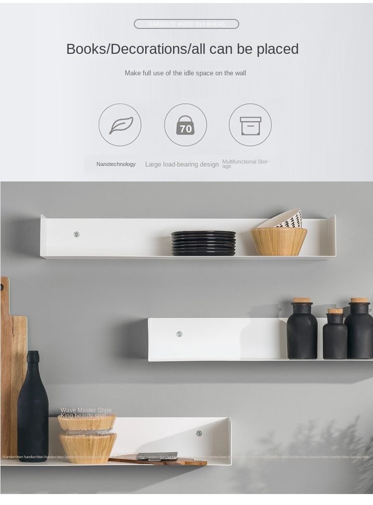 Nordic ins Wall Hanging Living Room Storage Rack Gift Display Rack Iron ...
