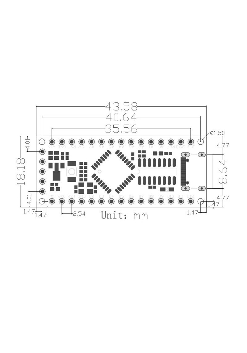 LGT8F328P-LQFP32 MiniEVB TYPE-C MICRO USB Compatible With ATMEGA328 ...
