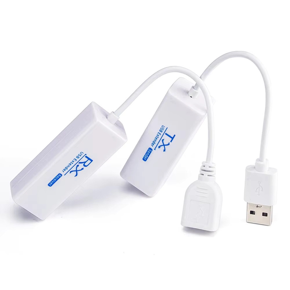 USB Rj45 Extender 200M USB to RJ45 Extender over Ethernet Cat5e/6 Cable ...