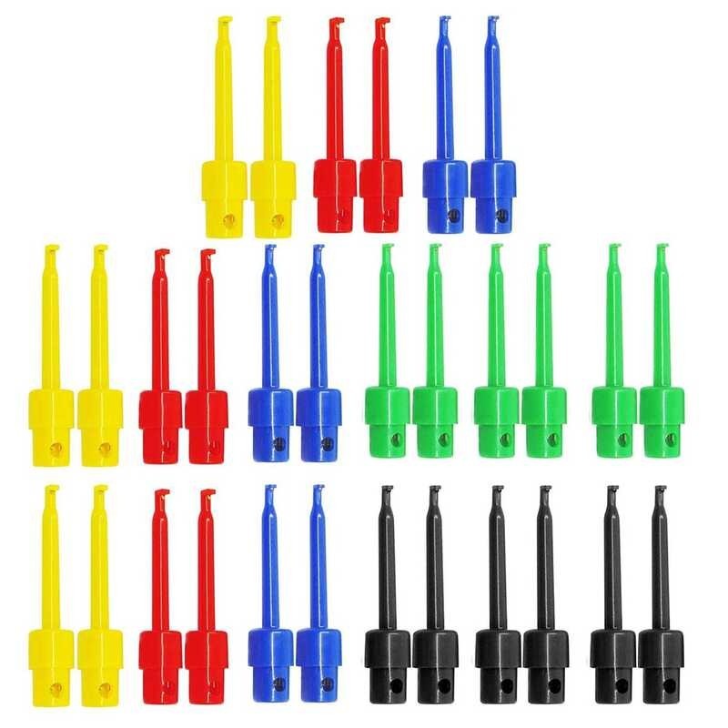 Respicefinem 20Pcs Multimeter Accessories Colorful Small