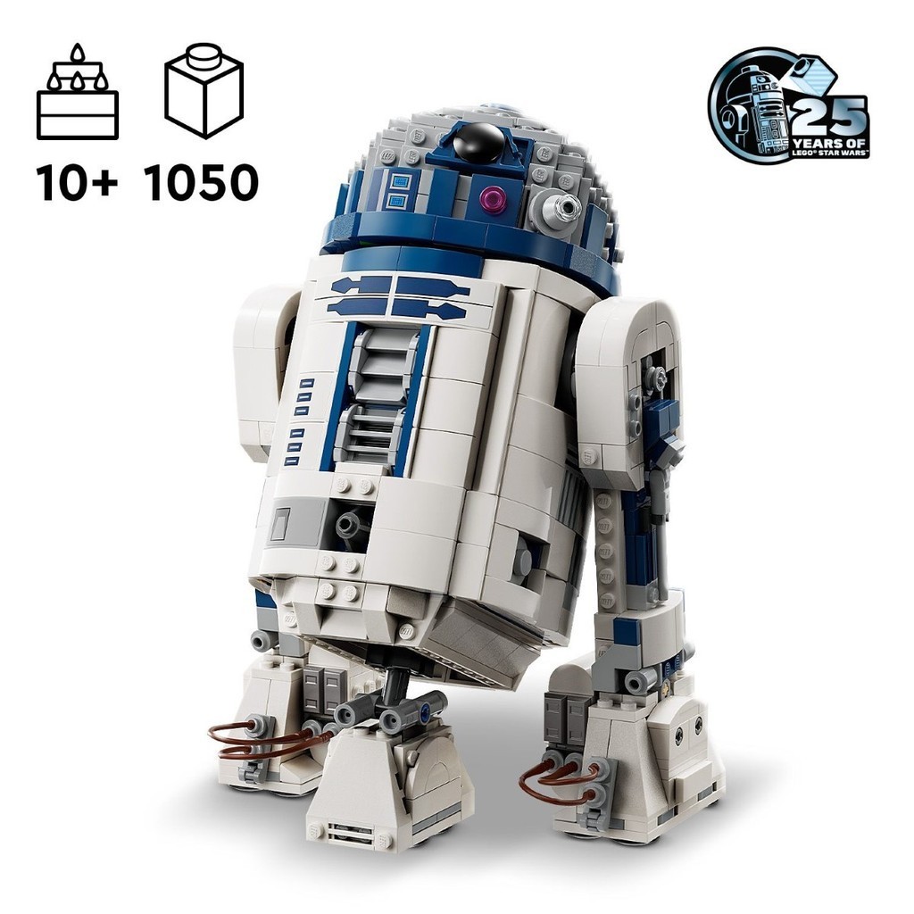 LEGO 75379 Star Wars R2-D2 Buildigng Toy Set (1050 Pieces) | Shopee ...