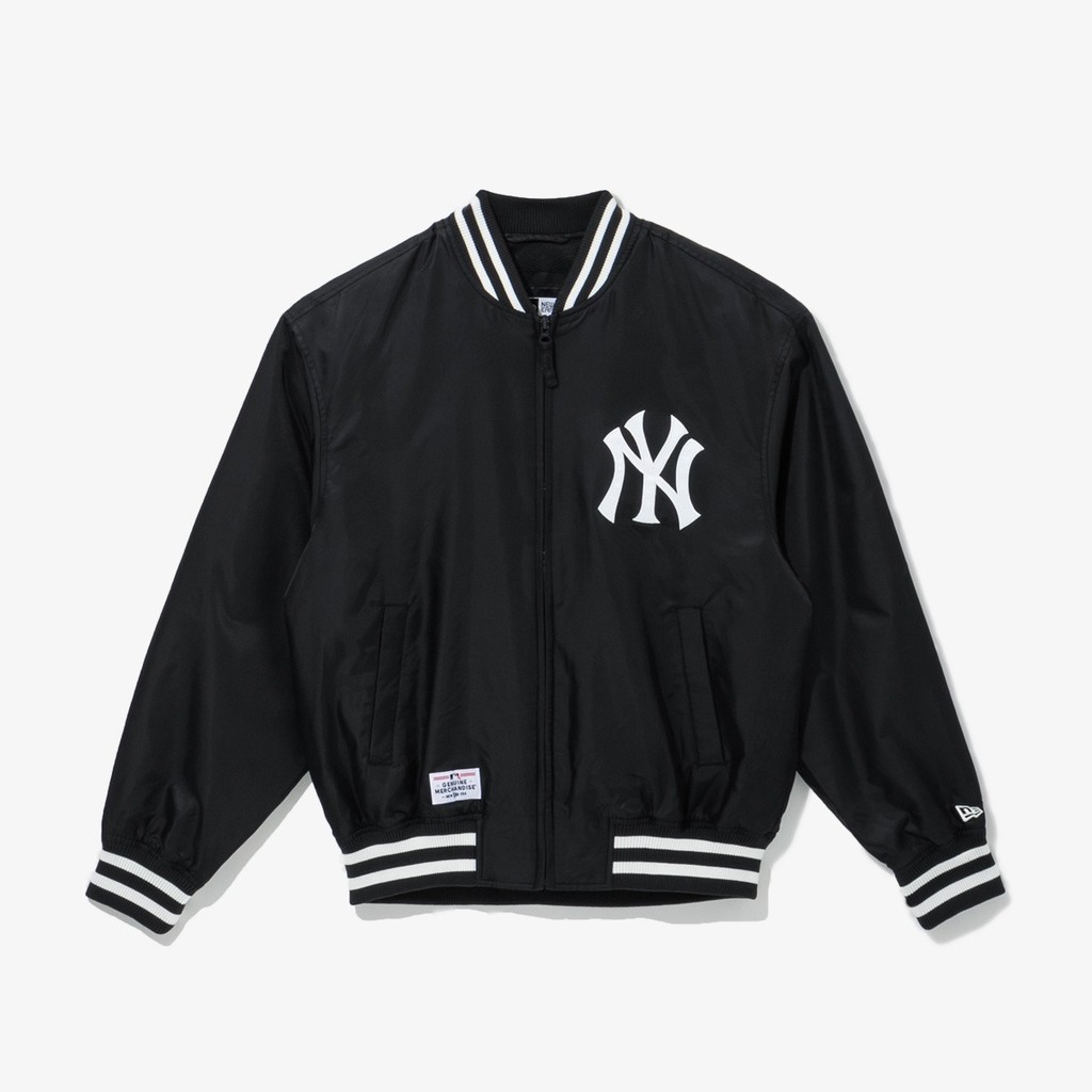 [GENUINE] Jacket Bomber STADIUM NEW ERA NY YANKEES "BIG LOGO" (BLACK