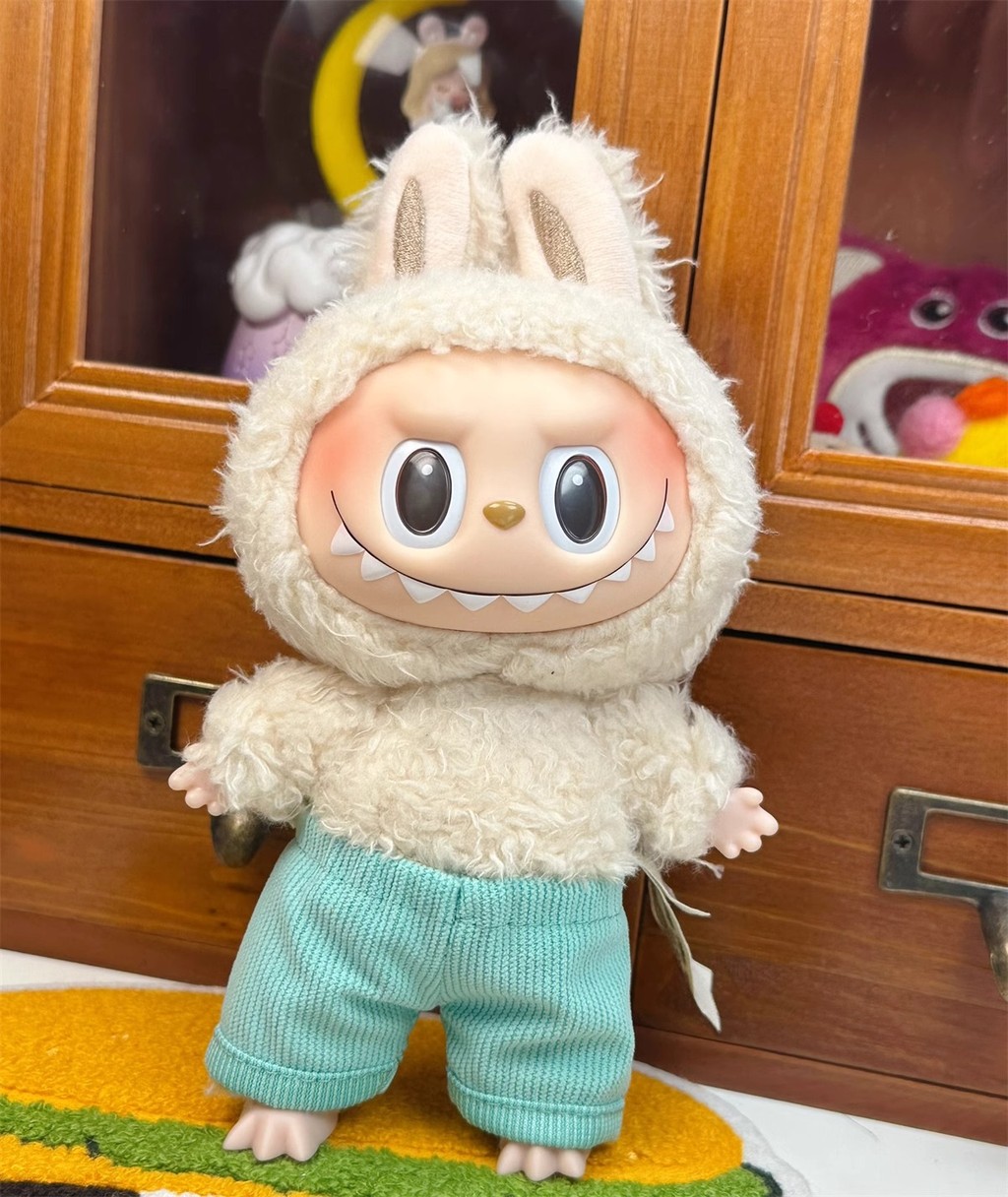 Labubu Doll Clothes 17cm Vinyl doll Labubu Doll Changing Shorts ...