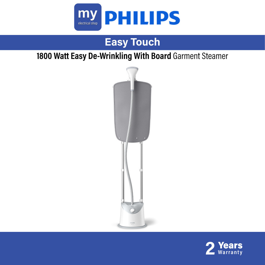 Philips Easy Touch Stand Garment Steamer 1800W GC487/86 GC487 Shopee