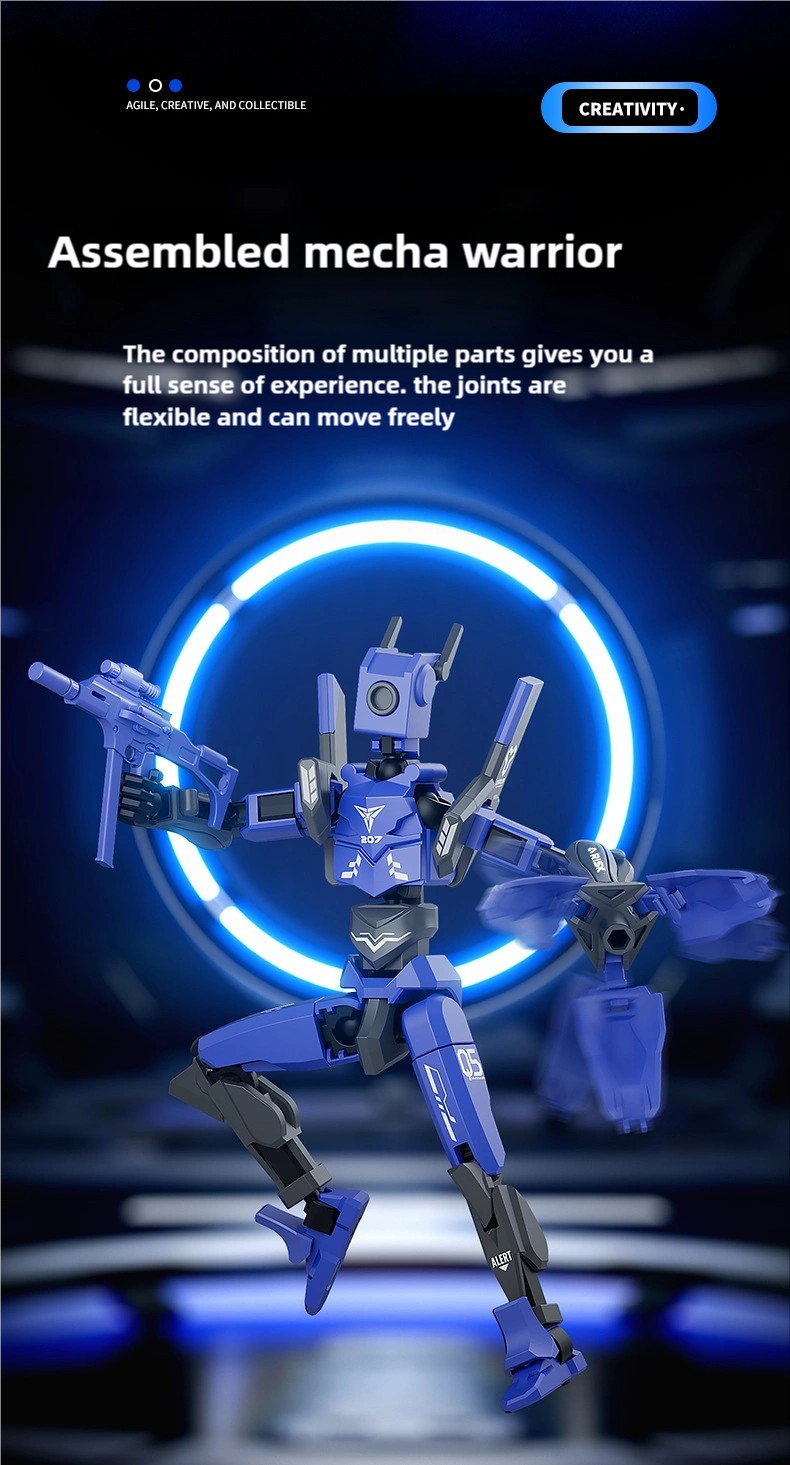 New Mecha Sentinel Action Figure | Fully Articulated Joints | Multiple ...