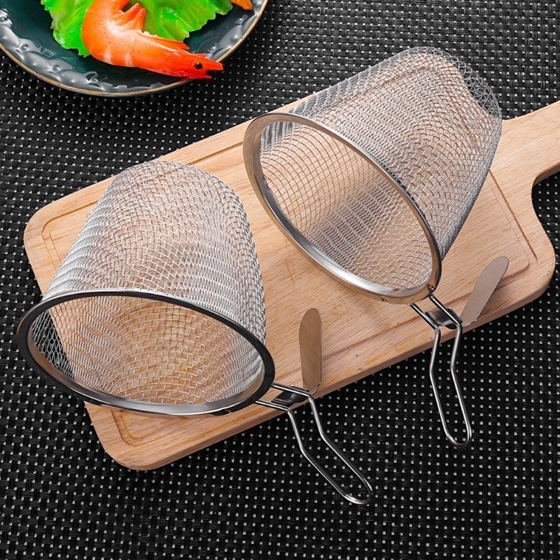 Stainless Steel Fried Filter Basket - Hanging Type Water - Boiled ...