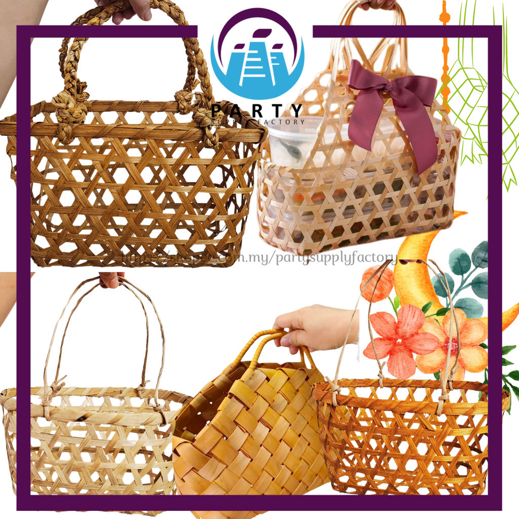 Bakul Raga Bakul Hamper Raya / Bakul Jahit Hamper /Bakul Rustik / Bakul ...