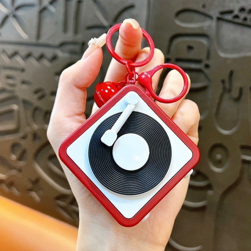 Small Retro Music Recorders Cassettes Player Music Player Keychains ...