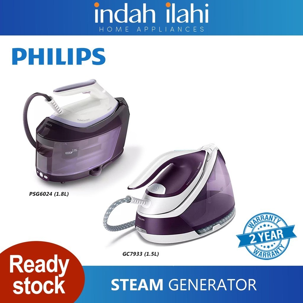 Philips PerfectCare Compact Plus Steam Generator Iron GC7933/36 GC7933 ...