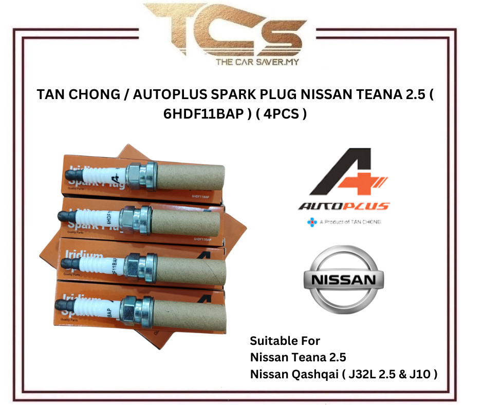 6 Glow Plugs For Nissan Patrol 3.2 D & 3.2 TD – 95HP / 110HP – YOU.S Original