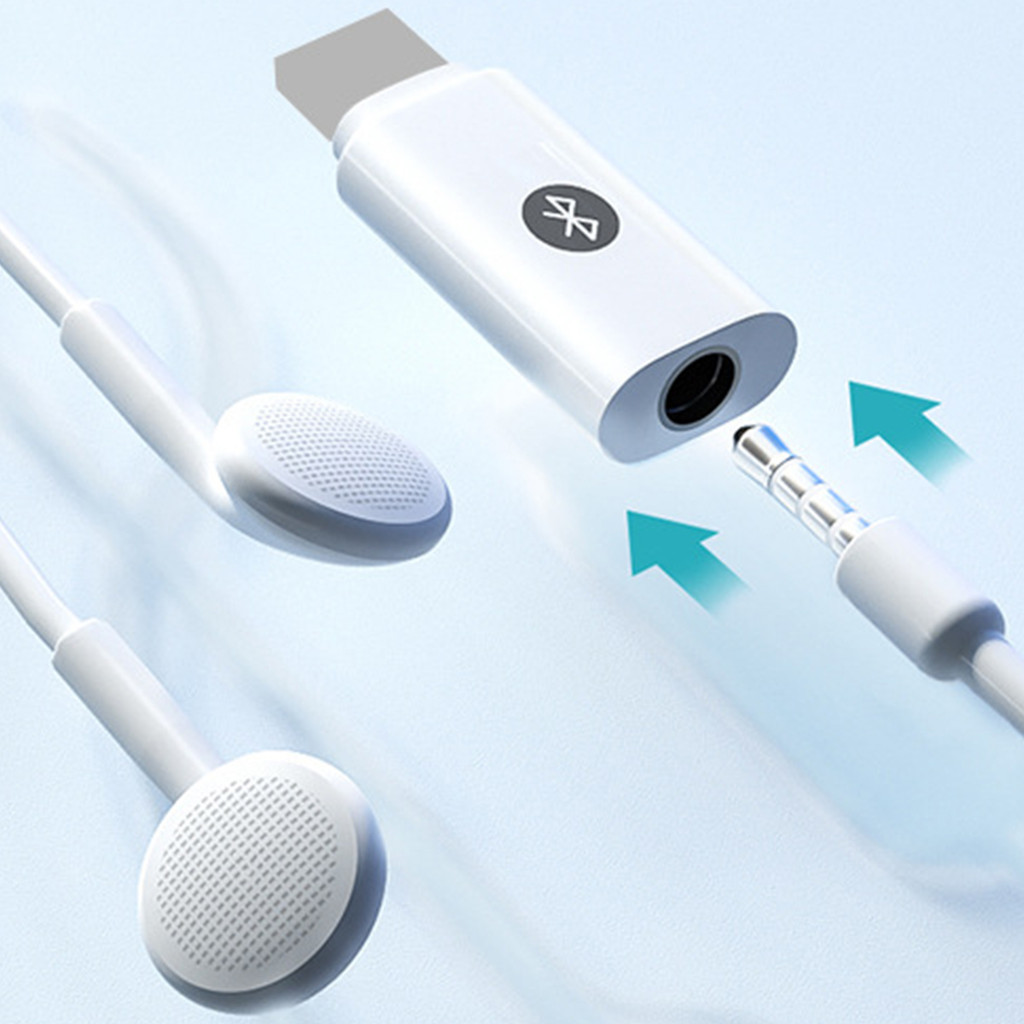 For i//Phone 3.5mm Jack Headphone Aux Cable Light//ning To 3.5mm ...