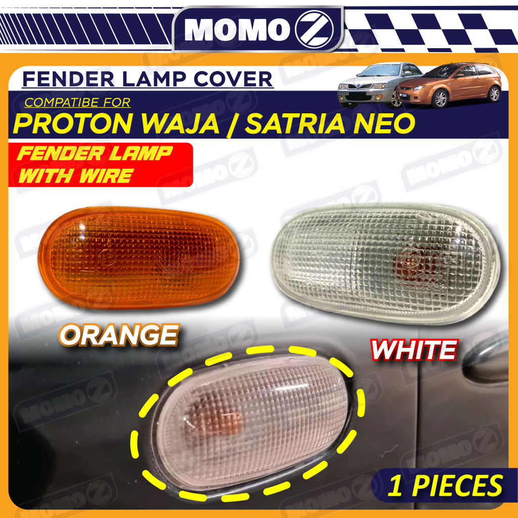Car Proton Waja Satria Neo Side Fender Lamp / Side Mudguard Signal Lamp