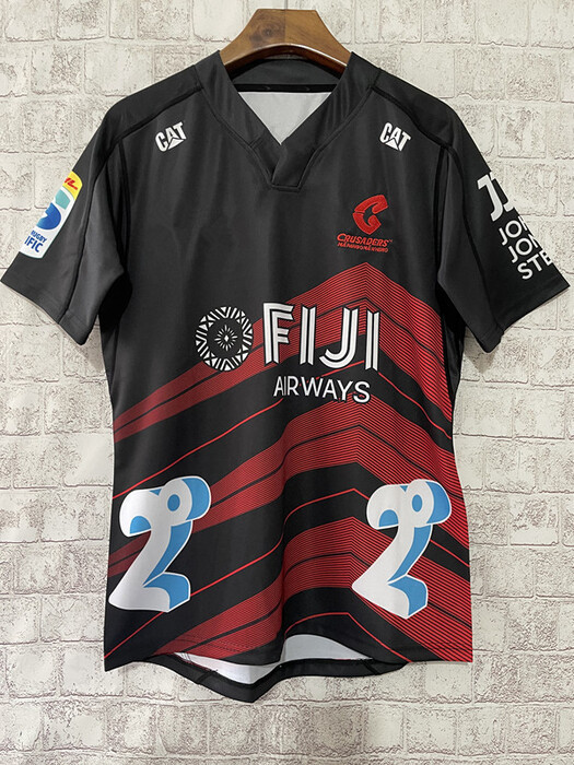 2024 Crusaders Rugby Away Mens Rugby Jersey Size:S-5XL （Print Custom ...